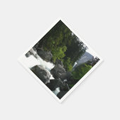 Vernal滝インザディスタンスYosemite スタンダードカクテルナプキン (角)