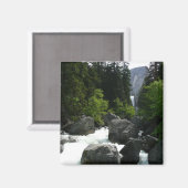 Vernal滝インザディスタンスYosemite マグネット (正面/裏面)