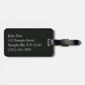 Vernal滝インザディスタンスYosemite ラゲッジタグ (裏面横)