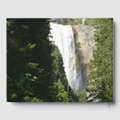 Vernal Falls II in Yosemite National Park ゲストブック (裏面)