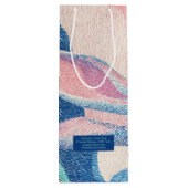 VERNAL Illustrated Easter Treat Gift Bag ワインギフトバッグ (裏面)