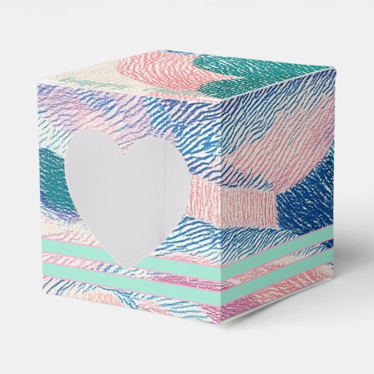 VERNAL Mini Easter Egg Gift Box - RABBIT COEUR フェイバーボックス (正面サイド)