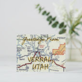 Vernal Utah Postcard ポストカード (スタンド正面)
