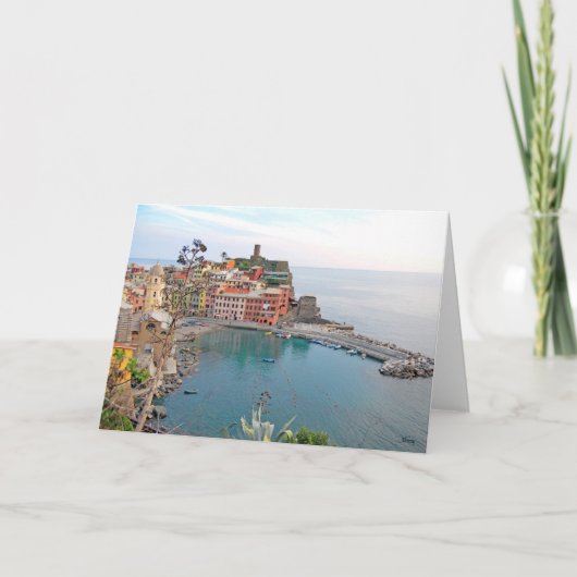 Vernazaグリーティングカード カード (正面)