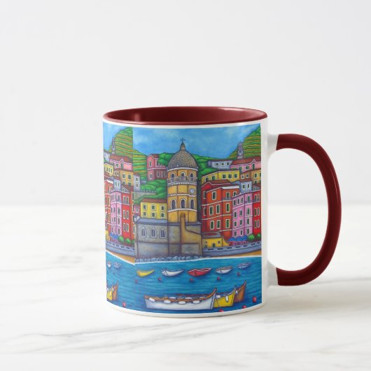 Vernazzaのコーヒー・マグの色 マグカップ (右)