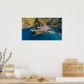 VERNAZZA,イタリア – 沿岸のシーン ポスター (キッチン)