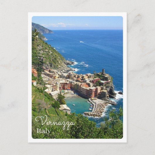 VERNAZZA – リグーリア – CINQUE TERRE – はがき (正面)
