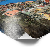 Vernazza, Cinque Terre，イタリア – 写真プリント フォトプリント (角)