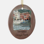Vernazza - Cinque Terre セラミックオーナメント (右)