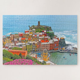 VERNAZZA - Cinque Terre – パノラマ – Liguria - ジグソーパズル