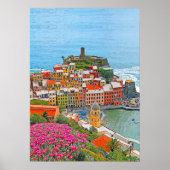 VERNAZZA  - Cinque Terre - panorama - Liguria - ポスター (正面)