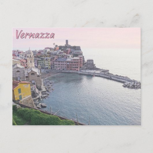Vernazza, Cinque Terre.Postcard ポストカード (正面)