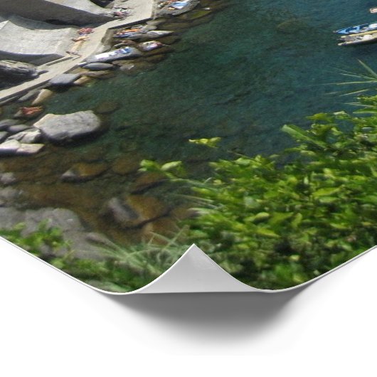 Vernazza from above ポスター (角)