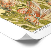 Verneuil Rouget Value Poster Paper (Semi-Gloss) ポスター (角)