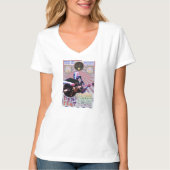 VernFest V-neck女性のTシャツデザイン#2 Tシャツ (正面)