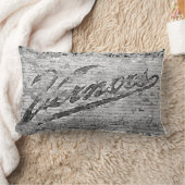 Vernorのレンガ壁アナーバーミシガン州 ランバークッション (ブランケット)
