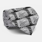 Vernorsのヴィンテージのアナーバーミシガン州のレンガ壁 ネクタイ (ロール)