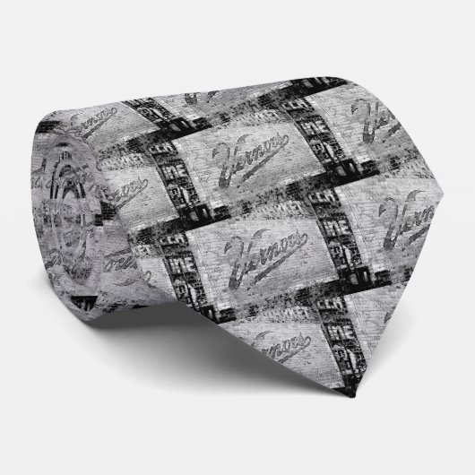 Vernorsのヴィンテージのアナーバーミシガン州のレンガ壁 ネクタイ (ロール)