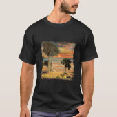 Vero Beach Fl Palm Tree Beach Style Tシャツ (正面)