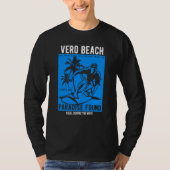 Vero Beach Florida Retro Style Souvenir  10 Tシャツ (正面)