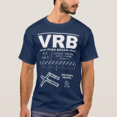 Vero Beach Regional Airport VRB Tシャツ (正面)