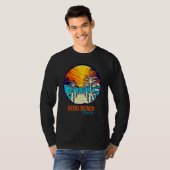 Vero Beach Sunset Matching Vacation Friends Family Tシャツ (正面フル)