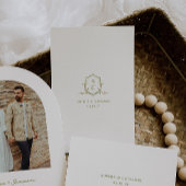 VERONAサンセットオレンジ結婚の詳細カード 招待状