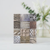 Veronaテクスチャポストカード ポストカード (スタンド正面)