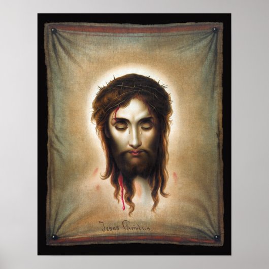 Veronica's Handerkerchief (Image of Christ)ポスター ポスター (正面)