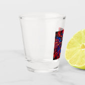 Verre à shot ATTRACTION de Christèle Chabrette ショットグラス (左)