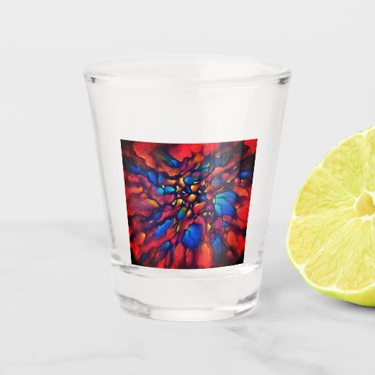 Verre à shot ATTRACTION de Christèle Chabrette ショットグラス (正面)