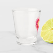 Verre à shot cœur artistique ショットグラス (左)