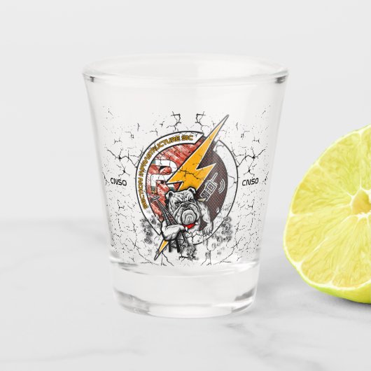 VERRE A SHOT INFRASIC ショットグラス (正面)