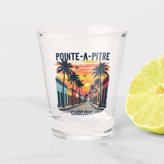 Verre A Shot Pointe-à-Pitre | Shot Glass ショットグラス (正面)