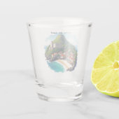 Verre à shot Terre-de-Haut – Souvenir des Saintes, ショットグラス (裏面)