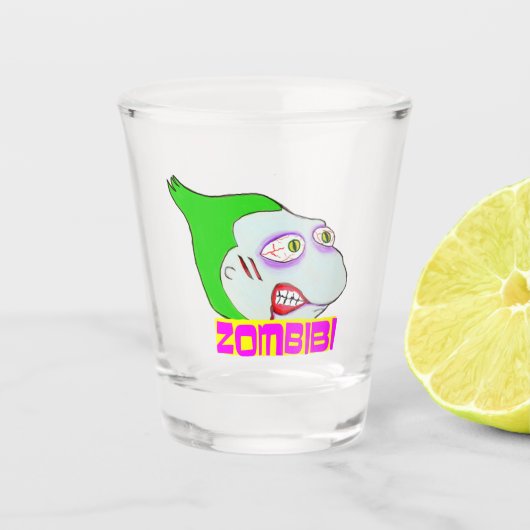Verre A Shot Zombibi ショットグラス (正面)