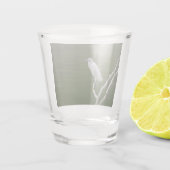 Verre aigrette garzette ショットグラス (裏面)