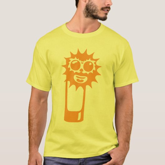 verre alcool pastis soleil lunette 2103 tシャツ (正面)