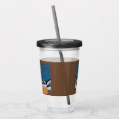 Verre en Acrylique Hivernal - Boule de Neige アクリルタンブラー (左)