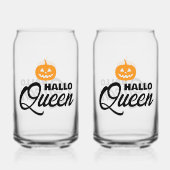 Verre "Hallo Queen" - Collection Halloween Chic  ガラス缶 (裏面)