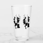 Verre Haut Design Abstrait Dual Face タンブラーグラス (裏面)