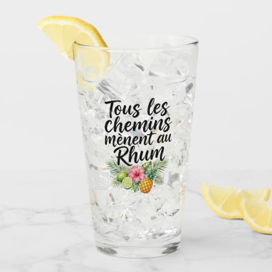 Verre Rhum タンブラーグラス (アイス正面)