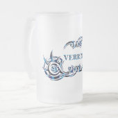 Verrin 3ビールグラス フロストグラスビールジョッキ (正面左)