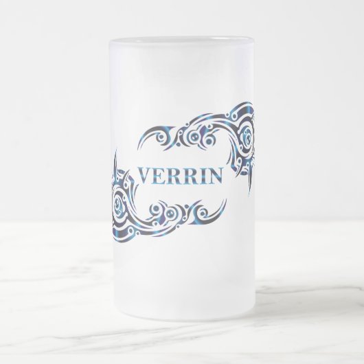 Verrin 3ビールグラス フロストグラスビールジョッキ (中央)