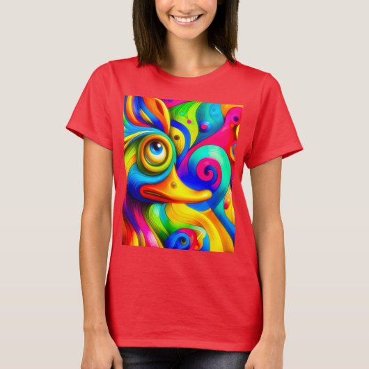 Verrückte Ente  Tシャツ (正面)