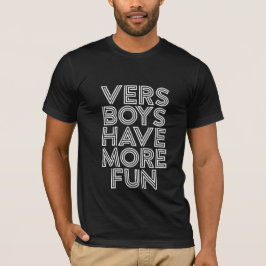 VERS BOYSのおもしろい Tシャツ