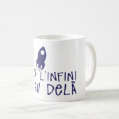 vers infini et au dela citation fuser コーヒーマグカップ (正面右)