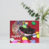 Versaceのイースターウィッシュハガキ シーズンポストカード (スタンド正面)