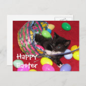 Versaceのイースターウィッシュハガキ シーズンポストカード (正面/裏面)