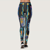 Versace picassoコレクションパターンレギンス レギンス (裏面)